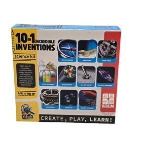10-in-1‎ Incredible Inventions STEM Science Kit Kids Learning Experiments